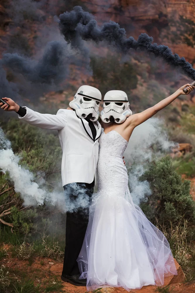 May the Force be with you! Свадьба в стиле «Звездных войн»