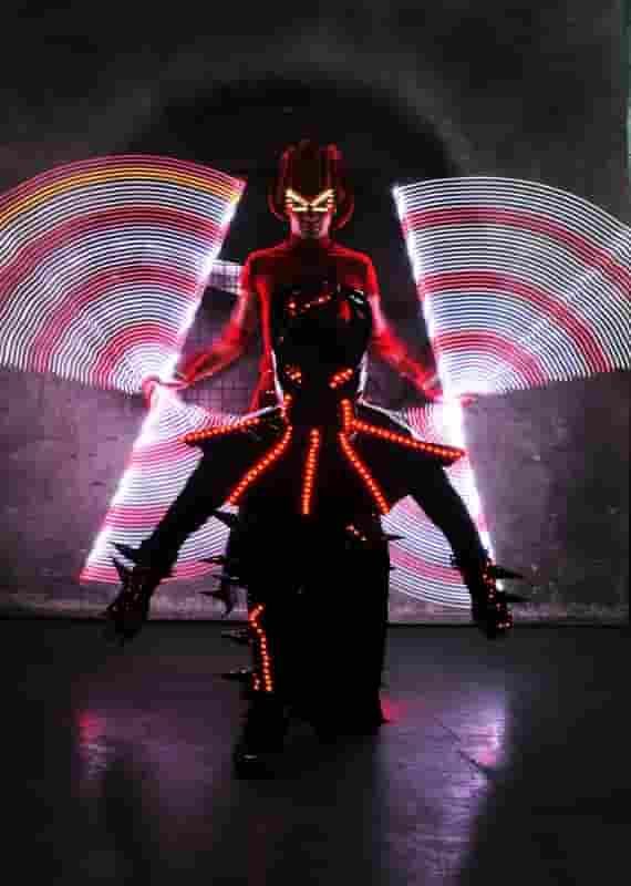 Огненно-световое-неоновое Шоу Aurum show