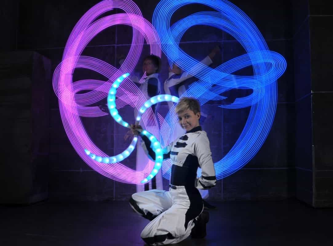 Огненно-световое-неоновое Шоу Aurum show