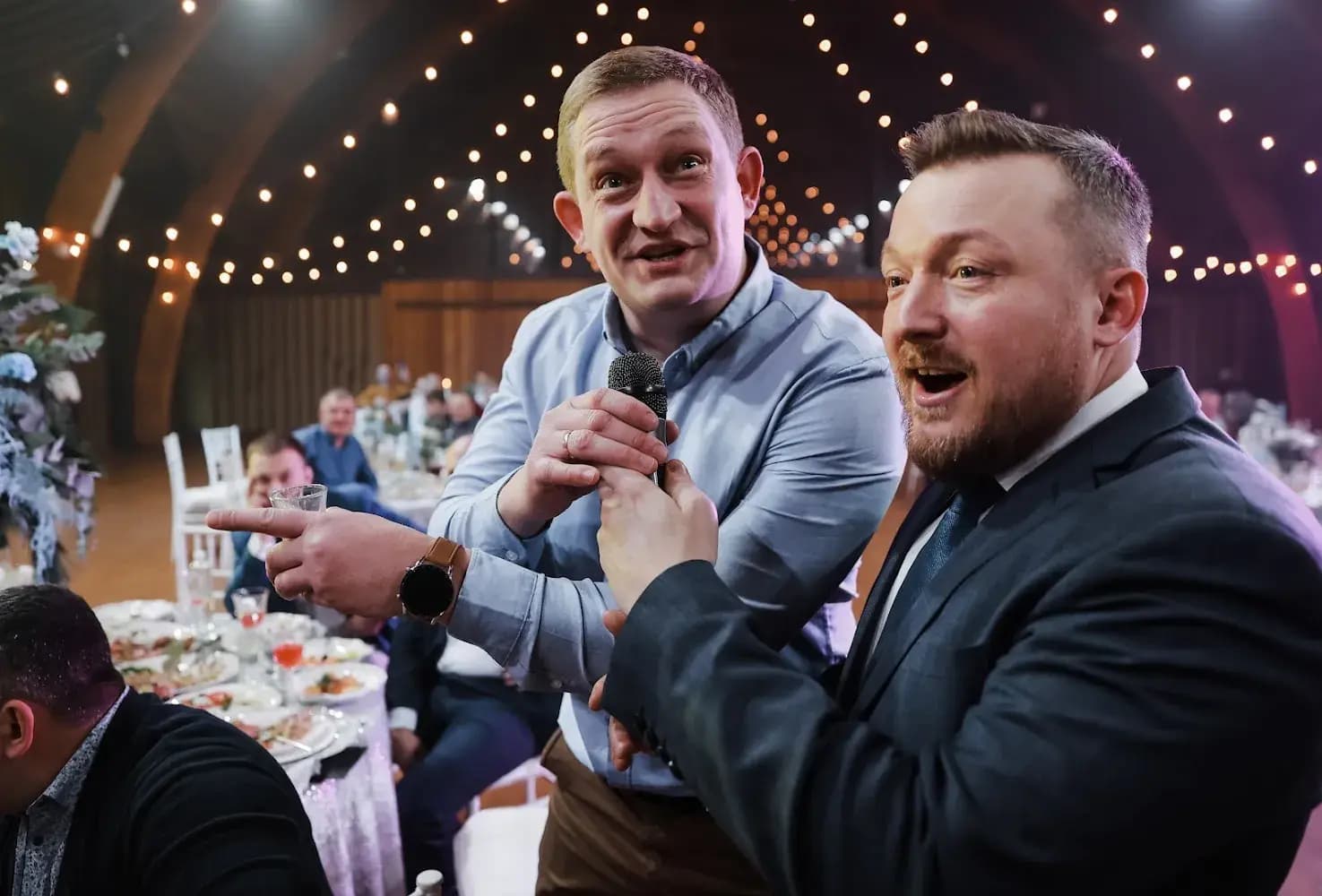 Ведущий Сергей Рябинин