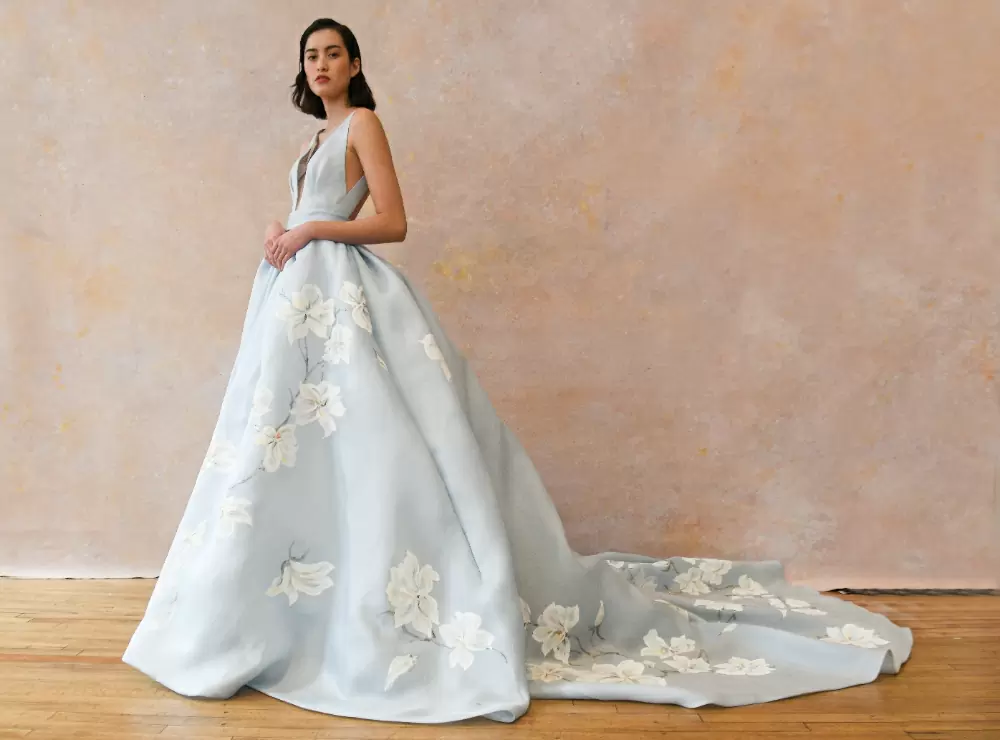 Открытки от Инес: Коллекция свадебных платьев Ines Di Santo Spring 2023_04.jpg