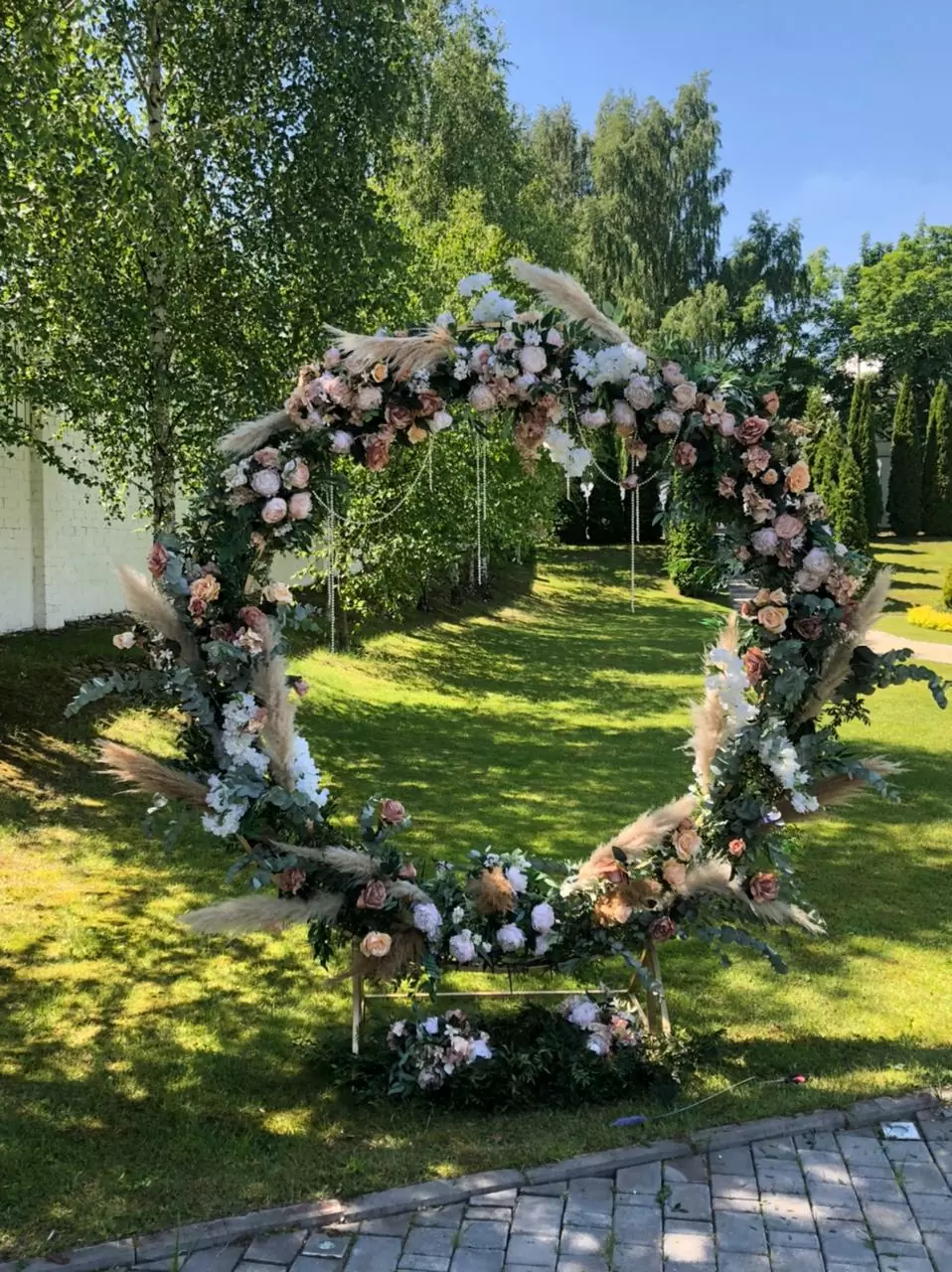 Свадебная арка в стиле бохо