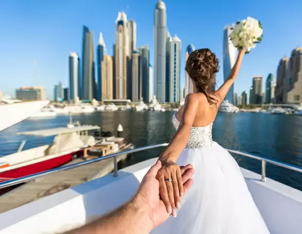 Фото. Свадебное путешествие в Арабские Эмираты